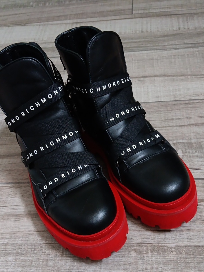 John Richmond..Track Sole Boots..Size 42